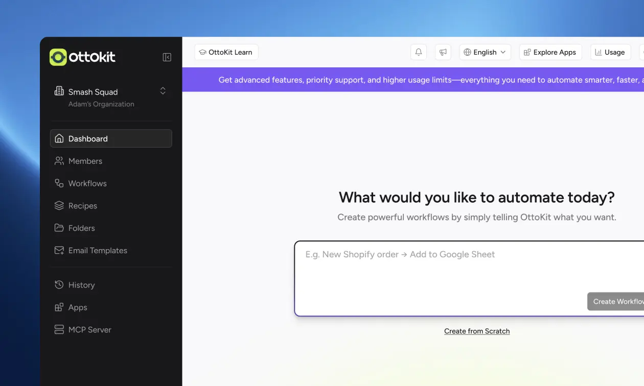 Ottokit — Workflow automation and integrations platform